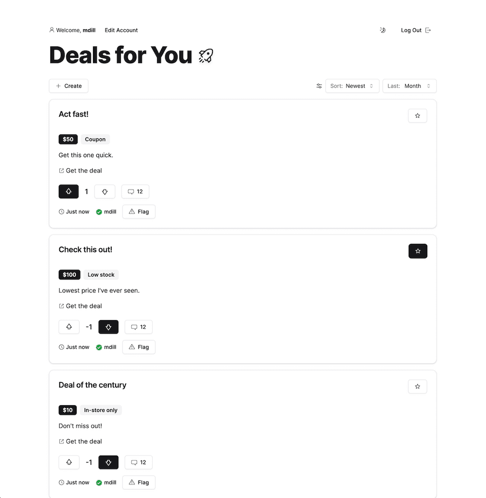 Deals for You screenshot