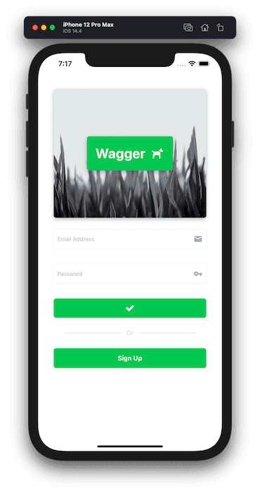 Wagger (React Native) screenshot